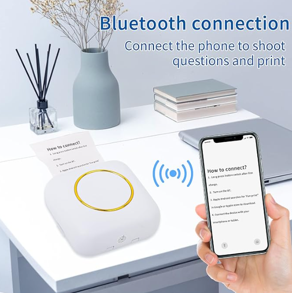 Portable Mini Pocket Thermal Printer