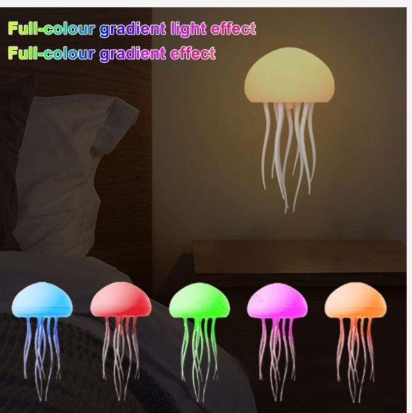 Rechargeable Jellyfish Table Lamp