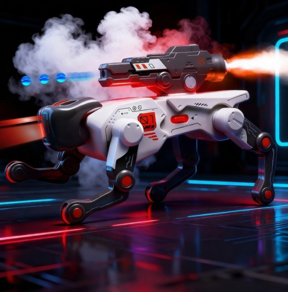 AI Intelligent Mechanical Dog – 2.4GHz Remote Control Robot
