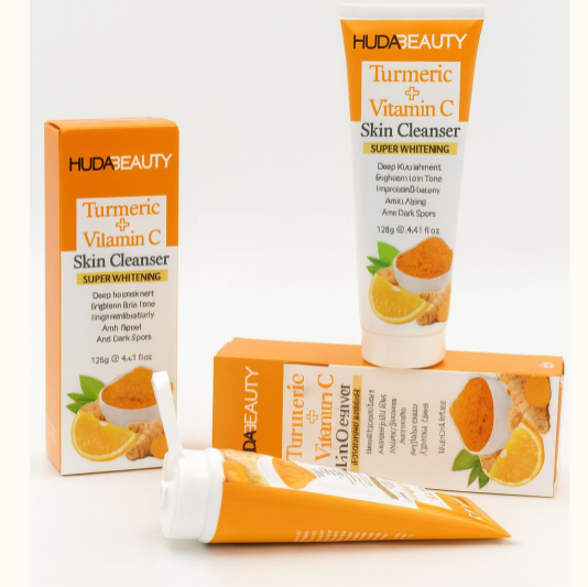 Huda Beauty Turmeric + Vitamin C Cleanser