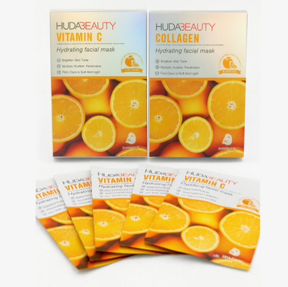 Huda Beauty Vitamin C & Collagen Facial Mask