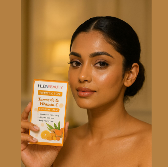 Huda Beauty Turmeric Vitamin C Soap