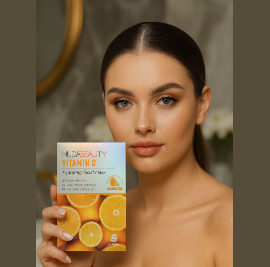Huda Beauty Vitamin C & Collagen Facial Mask