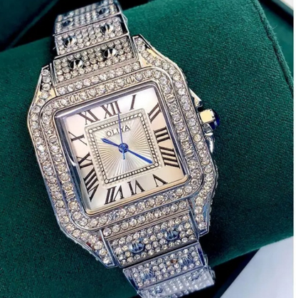 Oliya Custom Dial Hip Hop Watch