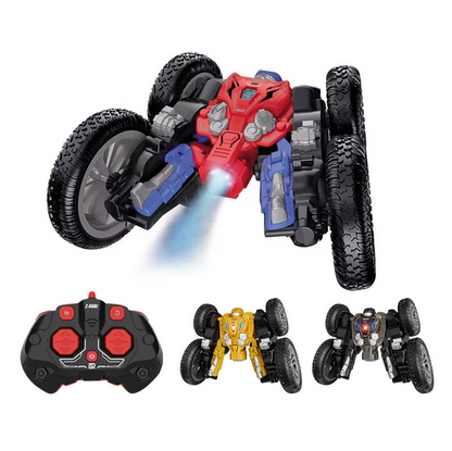 Remote Controlled Transforming Robot Car