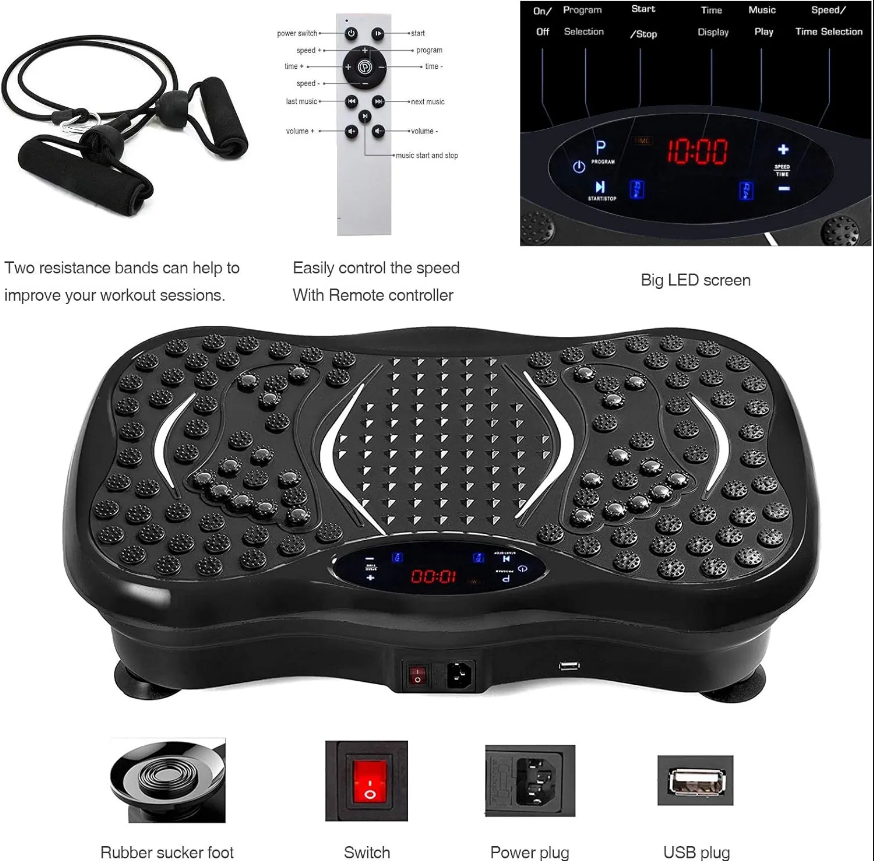 Weight Loss Vibration Machine with bluetooth