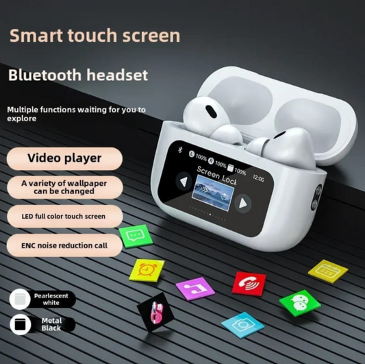 Wireless Bluetooth Earphones with Touch Screen